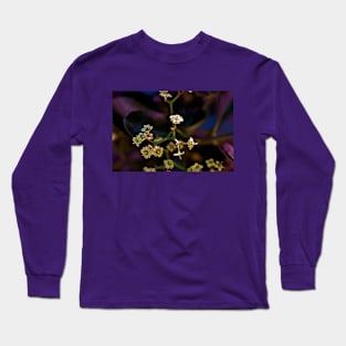 Hedge Flowers with an Ant Long Sleeve T-Shirt